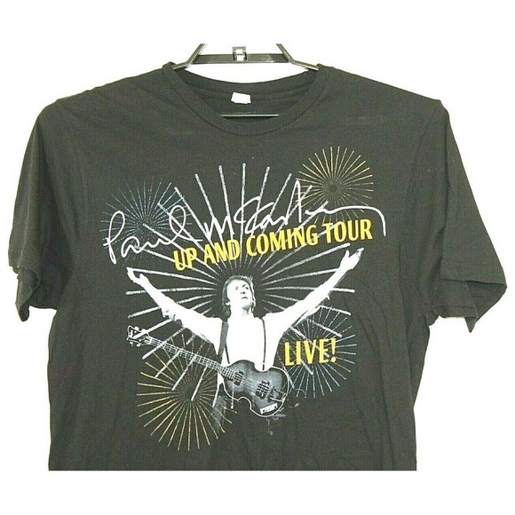 Paul McCartney Concert T Shirt Vintage 2010 Up And Coming Tour Live Mens XL - Picture 3 of 5
